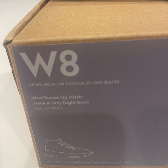 Allbirds Womens Wool Runner-up Mizzles wool sneakers athletic shoes NIB - Picture 9 of 10
